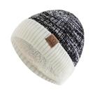 Gorro De Tricô Feminino Quente Forrado Sem Aba Para Uso Diário No Outono E Inverno