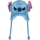 Gorro Disney Stitch, boné de malha peruano de inverno azul