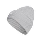 Gorro feminino Adidas, de 10 cm, dobrável, transparente, cinza, cinza claro