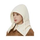 Gorro Feminino De Inverno Com Capuz, Impermeável, Forrado Com Lã Plush, À Prova De Vento, Cobertura