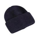 Gorro Feminino De Inverno Em Tricô Com Pelo De Coelho, Grosso, Quente E Macio, Estilo Folgado, Para