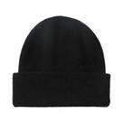 Gorro Feminino De Inverno Quente E Macio Em Caxemira Pura, Cor Sólida, Tricotado, Estilo Y2K
