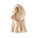Gorro Feminino De Lã Cashmere Para Inverno, Balaclava Macia E Quente, Touca De Esqui De Dupla
