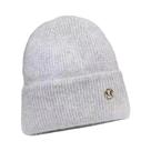 Gorro Feminino Quente De Lã De Coelho, Touca De Inverno Macia De Tricô Cor Sólida, Estilo Casual E