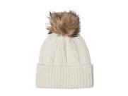 Gorro feminino THE NORTH FACE Oh Mega Fur Pom White Dune