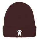 Gorro Grizzly OG Bear Embroidery Beanie Vinho Gorro Grizzly OG Bear Embroidery Beanie Vinho