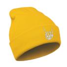 Gorro Ikenacy Halloween Skull Goth Knit para homens e mulheres Gorro Ikenacy Halloween Skull Goth Knit para homens e mulheres