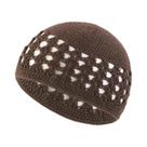 Gorro Kufi De Algodão Sólido Para Mulheres E Homens, Toucas Islâmicas De Oração, Acessórios De