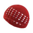 Gorro Kufi De Algodão Sólido Para Mulheres E Homens, Toucas Islâmicas De Oração, Acessórios De