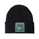 Gorro Leos Winter Warm Hats, tricotado, desleixado, com algemas, boné A