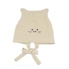Gorro MOSSTYUS Crochet Cable Knit Cat Ears para mulheres