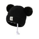 Gorro Pompom de Malha Quente para Bebês - Outono/Inverno Gorro Pompom de Malha Quente para Bebês - Outono/Inverno