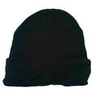 Gorro Preto Clássico de Poliéster Adulto