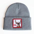 Gorro quente de inverno Bucks Fevers Knit Slouchy Cuffed Sku