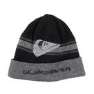 Gorro Quiksilver Double Gem Nation WT25 Preto/Cinza Mescla Gorro Quiksilver Double Gem Nation WT25 Preto/Cinza Mescla