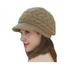 Gorro Retro De Inverno Para Mulheres, Quente E Fashion, Ideal Para Esqui, Camping E Corrida