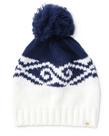 Gorro Rip Curl Cosmic Coast Pom Pom Feminino - Marinho e Branco Gorro Rip Curl Cosmic Coast Pom Pom Feminino - Marinho e Branco