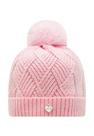 Gorro Rosa com PomPom Infanti