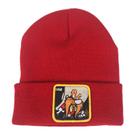 Gorro Sams Winter Warm Hats, tricotado, desleixado, com algemas, boné A