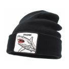 Gorro Sharks Winter Warm Hats, tricotado, desleixado, com punhos