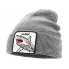 Gorro Sharks Winter Warm Hats, tricotado, desleixado, com punhos Gorro Sharks Winter Warm Hats, tricotado, desleixado, com punhos
