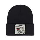 Gorro Sharks Winter Warm Hats, tricotado, desleixado, com punhos