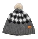 Gorro South Pom Pom Feminino - Cinza
