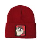 Gorro Tazs Winter Warm Hats, tricotado, desleixado, com algemas, boné A