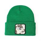 Gorro Tazs Winter Warm Hats, tricotado, desleixado, com algemas, boné A