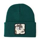 Gorro Tazs Winter Warm Hats, tricotado, desleixado, com algemas, boné A