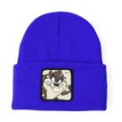 Gorro Tazs Winter Warm Hats, tricotado, desleixado, com algemas, boné A