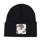 Gorro Tazs Winter Warm Hats, tricotado, desleixado, com algemas, boné A