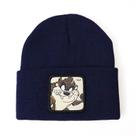 Gorro Tazs Winter Warm Hats, tricotado, desleixado, com algemas, boné A