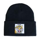 Gorro Tigers Winter Warm Hats, tricotado, desleixado, com punhos