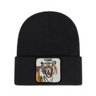 Gorro Tigers Winter Warm Hats, tricotado, desleixado, com punhos