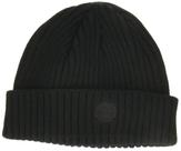 Gorro Timberland con Puño Acanalado y Logo en Negro