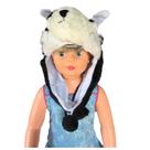 Gorro Touca De Bichinho Infantil Fantasia Lobo