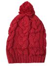 Gorro Touca De Frio Trico Trançado Com Pompom Quente Inverno Adulto Unissex Confortável