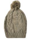 Gorro Touca De Frio Trico Trançado Com Pompom Quente Inverno Adulto Unissex Confortável