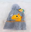 Gorro Touca Dinossauro Forrado Infantil (2 ao 7 anos) Menino Para Frio