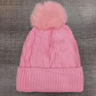Gorro/ Touca Infantil Com 1 Pompom Lisa Forrada Por Dentro Para o Inverno Menino e Menina Moda Novo 2024 Toca de Frio