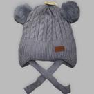 Gorro/Touca Infantil com dois pompom Amarrar liso Forrada Por Dentro para o inverno menino e menina moda novo 2023 Cor:C Gorro/Touca Infantil com dois pompom Amarrar liso Forrada Por Dentro para o inverno menino e menina moda novo 2023 Cor:C