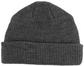 Gorro Touca Lenhador Marinheiro Canelada Adulto Unissex Cinza Mescla