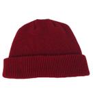Gorro Touca Lenhador Marinheiro Canelada Adulto Unissex Vermelho Sangue