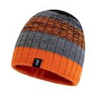 Gorro Tricotado Unissex Com Listras Coloridas Para Inverno, Casual, Esportes Ao Ar Livre E Esqui