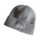 Gorro Unissex Com Letra Bordada, Macio, Quente E Elástico, Ideal Para Viagens Casuais