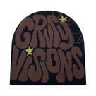 Gorro Unissex De Acrílico Com Letra GR Em Jacquard, Estilo Europeu-Americano, Moda Para Atividades