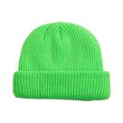 Gorro Unissex De Malha Canelada Estilo Pescador Marinheiro Curto Para Outono Inverno