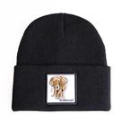 Gorros quentes de inverno da Elephants, tricotados, desleixados, com algemas