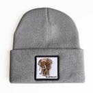 Gorros quentes de inverno da Elephants, tricotados, desleixados, com algemas